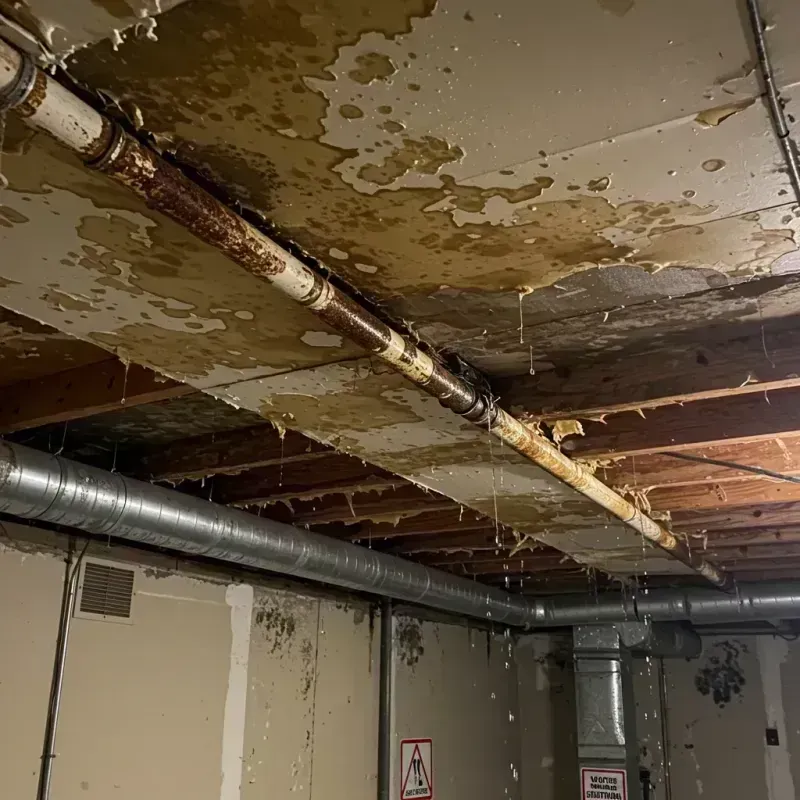 Ceiling Water Damage Repair in Valley View, OH